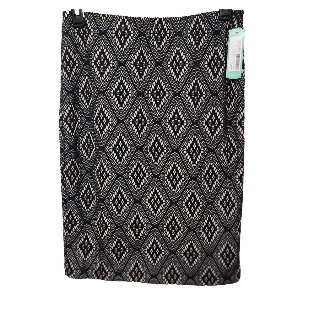 Renee C Elvira lace pencil skirt black Stitch Fix L NWT